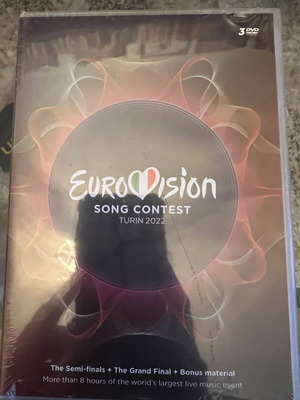 Eurovision 3 DVD boxset 2022 sealed