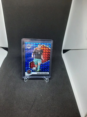 2021 Mosaic FIFA Road to World Cup Blue Prizm Sasa Kalajdzic #133 Rookie RC like new card