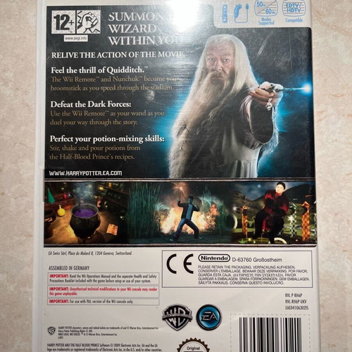 Harry Potter Nintendo Wii used with manual
