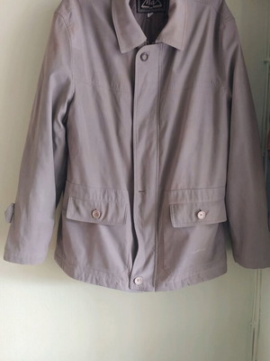 Max Collection men's jacket beige used with small hole