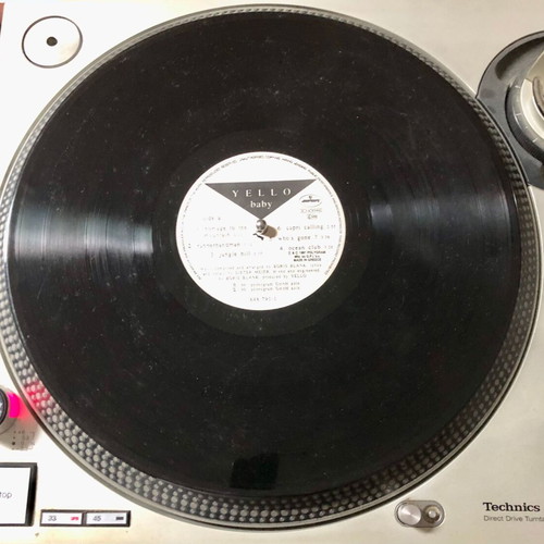 Yello Baby vinyl LP used with warp