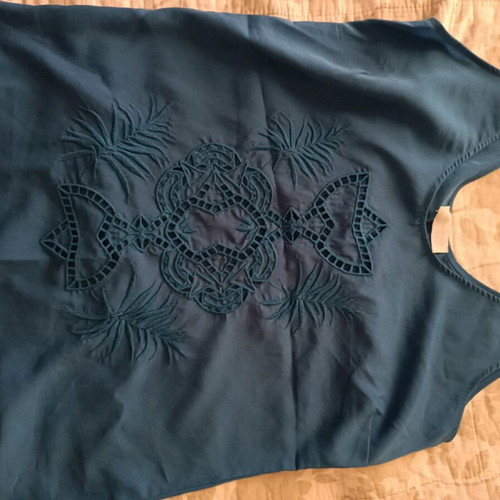 Zara airy blouse used with knitted details size M