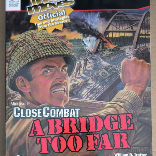 Close Combat: A Bridge Too Far PC CD-ROM like new with strategy book