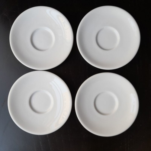 Segafredo espresso set of 4 cups with saucers new