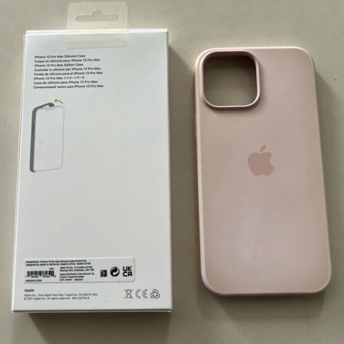 Apple Silicone Case with MagSafe used, chalk pink for iPhone 13 Pro Max