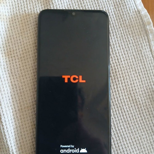 Smartphone TCL used, 3GB RAM 64GB storage, black, Android