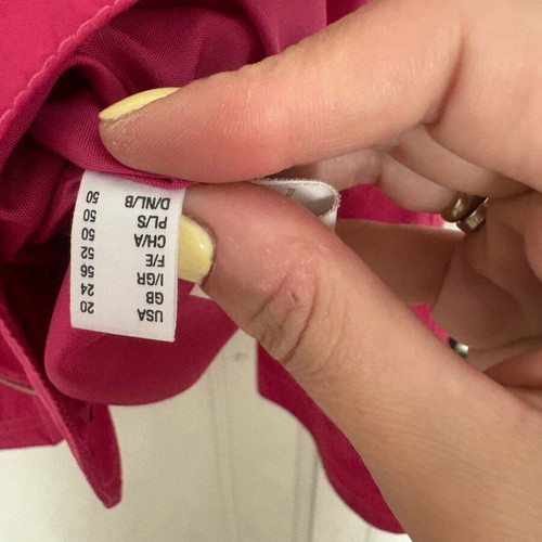 Ulla Popken jacket like new, fuchsia, size 5XL