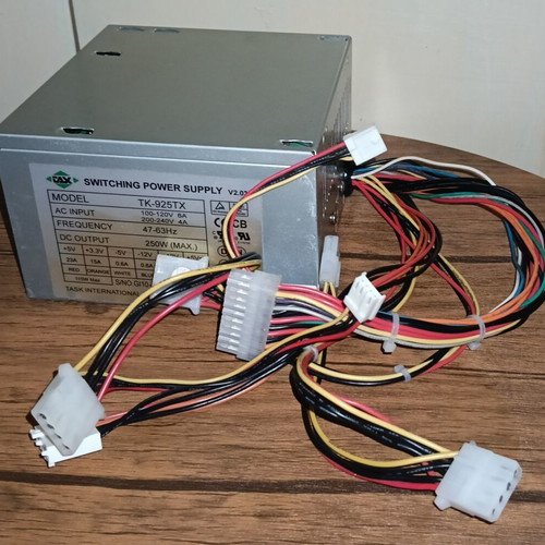 TASK TK-925TX vintage power supply 250W ATX