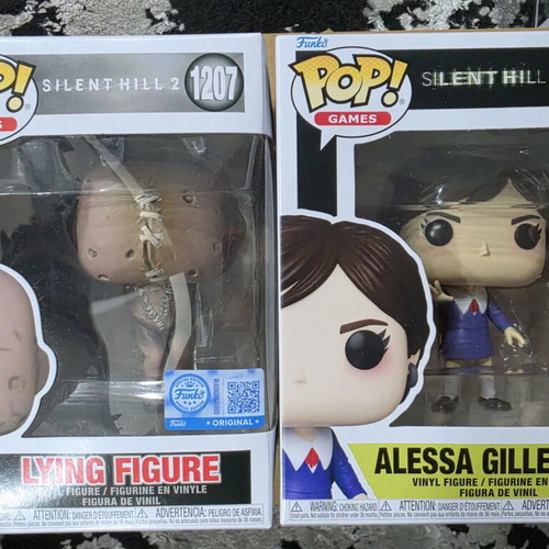 Silent Hill Funko Pop pack new with Lying Figure and Alessa Gillespie