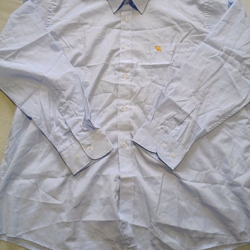 Camel men's shirt XXL like new, classic light blue