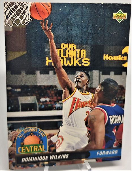  karta Dominique Wilkins Atlanta Hawks NBA 1993 Upper Deck