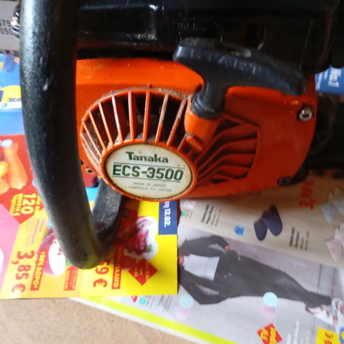 Tanaka pruning chainsaw ECS-3500 used, Japanese