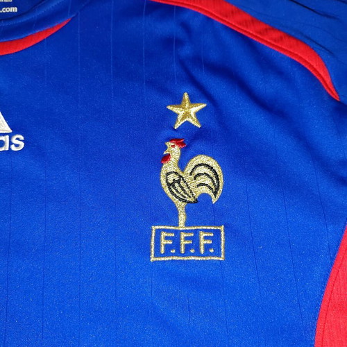 France 2006 Football Jersey Adidas Sample used, Large