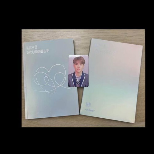 Love Yourself: Answer Version L book and 2 CDs like new with Jimin card and stickers