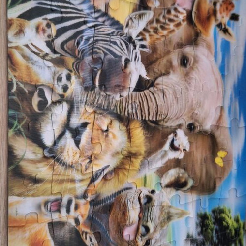 3D puzzle children’s, 63 pieces, like new, complete