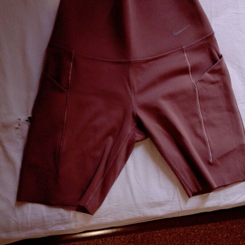 Nike pink biker shorts, size small