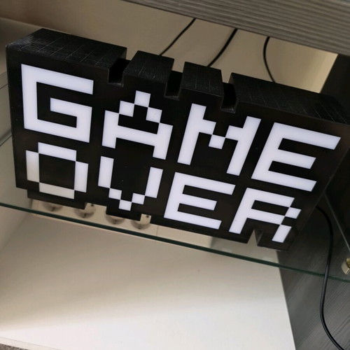 Game Over lamp like new