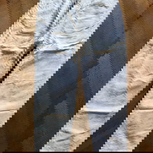 Παιδικό λευκό παντελόνι Benetton μεταχειρισμένο, 12 ετών, 100% βαμβακερό