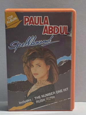 Paula Abdul Spellbound cassette tape used, pop