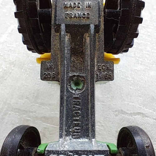 Majorette Tracteur No 208 1:65 vintage metal tractor used