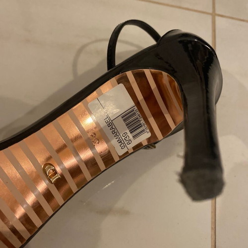 Dune London sandals used, size 39, black