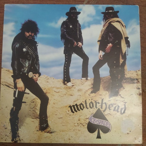 Motorhead Ace of Spades LP used Greek edition with cover defect