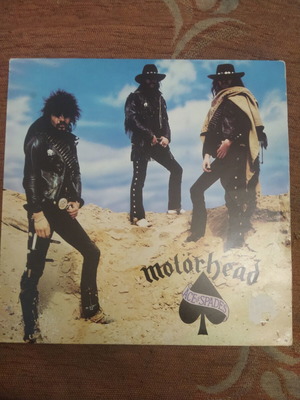 Motorhead Ace of Spades LP used Greek edition with cover defect