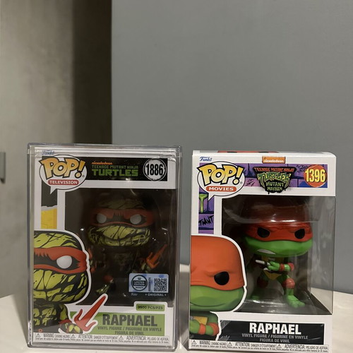 Funko Pop Raphael Turtle bundle new limited edition