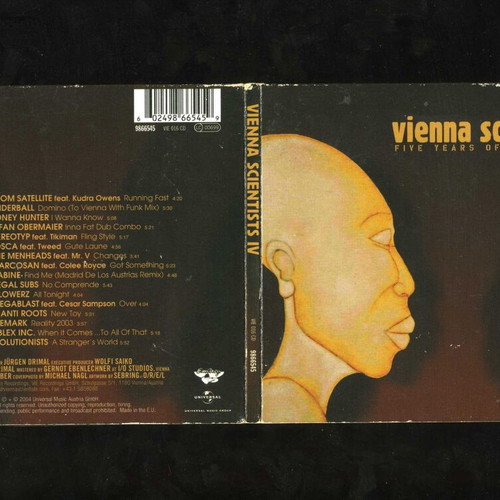 Vienna Scientists IV Five Years of Solid Grooves CD used, electronic