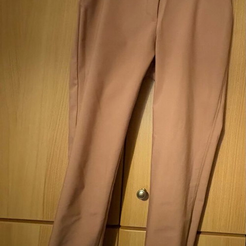 Enzzo pink cotton chino cigarette pants like new, size small