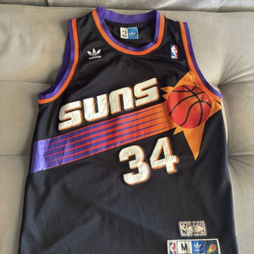 Charles Barkley Phoenix Suns jersey used, classic collectible