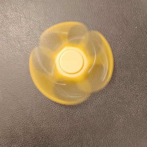 Fidget spinners used, pack of 3 with lights and wing design