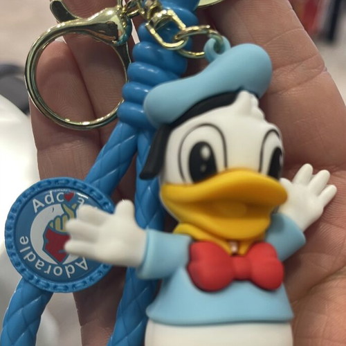 Donald keychain new, turquoise