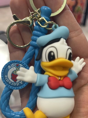 Donald keychain new, turquoise