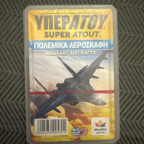 Super Atout cards sealed, new