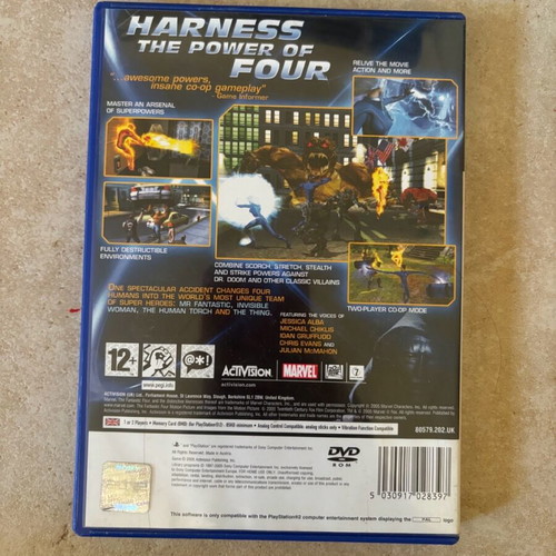 Fantastic Four PlayStation 2 used English complete