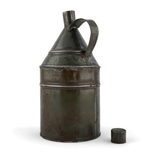 Old Handmade Oil Can used, Swift & Co. 24lbs Oleomargarine 1930s