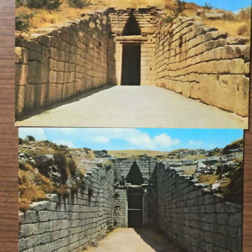 Collectible postcards like new, set of 16 with landmarks