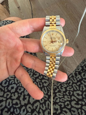 Rolex Datejust 36mm two-tone steel and 18k yellow gold watch used