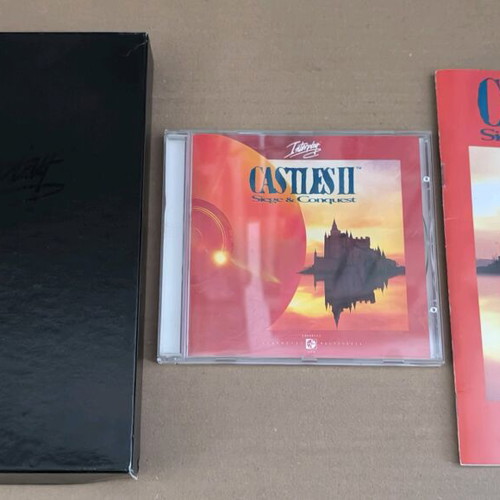 Castles II Siege & Conquest PC CD-ROM like new, Big Box