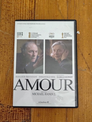 Amour DVD used, drama, Dutch subtitles, French audio