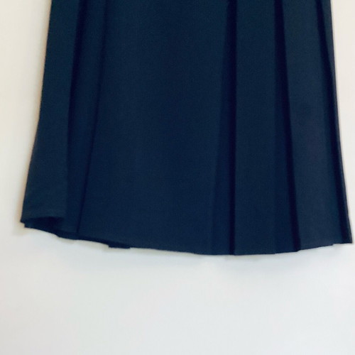 Marks & Spencer navy pleated midi skirt like new, size UK 16