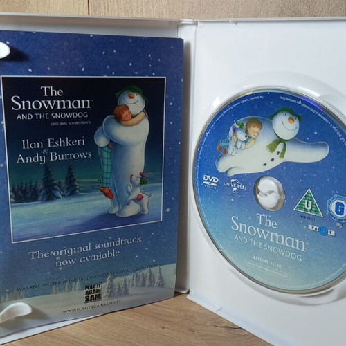 The Snowman and the Snowdog DVD like new, English subtitles