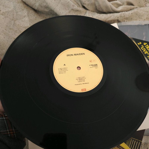 Iron Maiden Sanctuary Maxi Single 12 ιντσών βινύλιο σαν καινούργιο