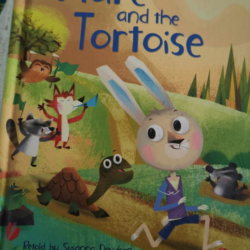 The Hare and the Tortoise Usborne First Reading Level 4 book like new