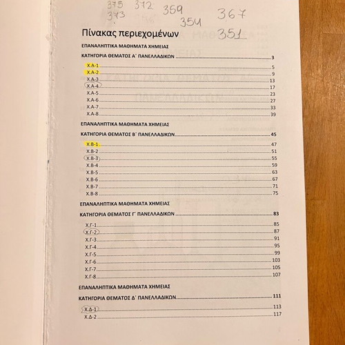 Chemistry Revision Lessons Grade 3 High School used, Iliaschos Tutoring