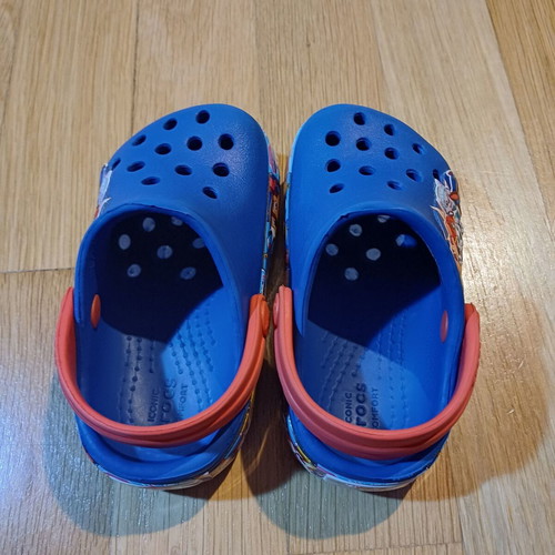 Crocs Clogs Paw Patrol Like New Size 20-21 Blue Multicolor