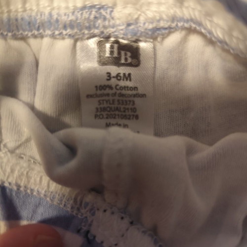 HB Baby Shorts striped like new, 3 to 6 months