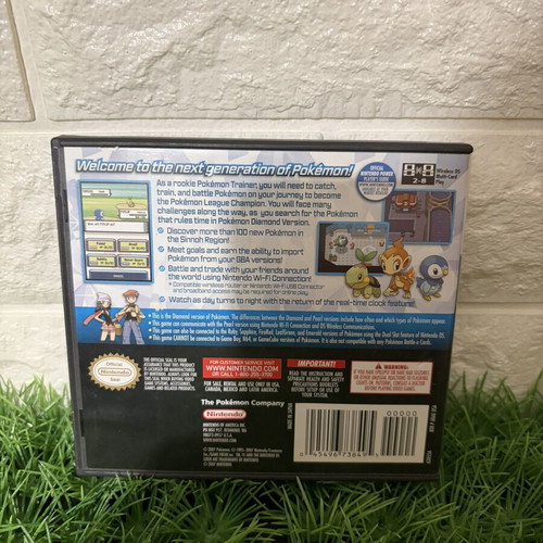 Pokémon Diamond Nintendo DS like new, complete with manuals