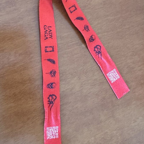 Lady Gaga Collectible Wrist Band Mayhem Tour 2025/2026 New